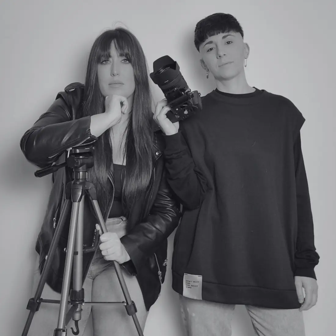 Marta y Cristina, cofundadoras del estudio de contenido audiovisual NIUMUD en Barcelona